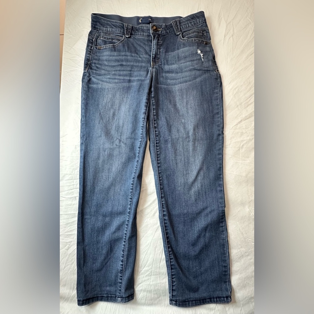 Women's Democracy Dark Blue Straight Leg Jeans